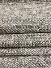 Load image into Gallery viewer, Designer Linen Blend Grey Blush White MCM Mid Century Modern Tweed Upholstery Fabric WHS 4367