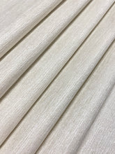 Load image into Gallery viewer, Designer Pearl Beige Velvet Water &amp; Stain Resistant Upholstery Fabric WHS 4399