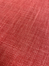 Load image into Gallery viewer, Designer Water &amp; Stain Resistant Coral Pure Belgian Linen Upholstery Fabric WHS 4321