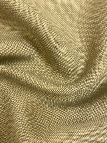 1.5 Yard Designer Khaki Brown Belgian Linen Upholstery Fabric WHS 4402