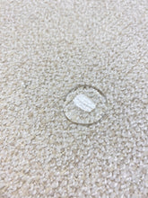 Load image into Gallery viewer, Designer Water &amp; Stain Resistant Cream Boucle Chenille Upholstery Fabric WHS 4403