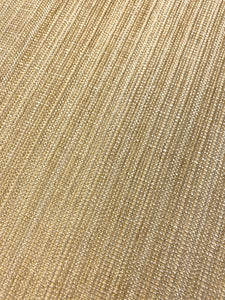 Designer Water & Stain Resistant MCM Mid Century Modern Chenille Wheat Beige Upholstery Fabric WHS 4407