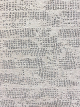 Load image into Gallery viewer, Kelly Wearstler Verse Salt/Pepper Water &amp; Stain Resistant Heavy Duty Woven Cream Taupe Abstract Upholstery Fabric WHS 4275