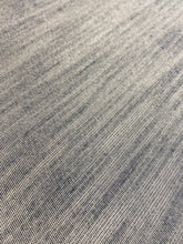 Load image into Gallery viewer, Designer Indoor Outdoor Water &amp; Stain Repellent Navy Blue Denim MCM Mid Century Modern Upholstery Fabric WHS 4363