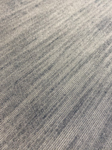 Designer Indoor Outdoor Water & Stain Repellent Navy Blue Denim MCM Mid Century Modern Upholstery Fabric WHS 4363