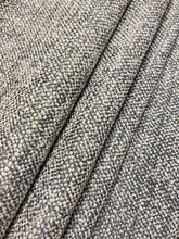 Load image into Gallery viewer, Designer Linen Blend Grey Blush White MCM Mid Century Modern Tweed Upholstery Fabric WHS 4367