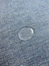 Load image into Gallery viewer, Designer Water Stain Resistant MCM Mid Century Modern French Blue Chenille Water &amp; Stain Resistant Upholstery Fabric WHS 4323