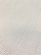 Load image into Gallery viewer, Perennials Nit Whitty Sea Salt Indoor Outdoor Water &amp; Stain Resistant Ivory MCM Mid Century Modern Basketweave Upholstery Fabric WHS 4228
