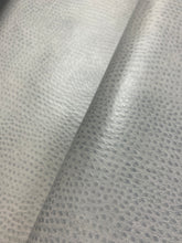 Load image into Gallery viewer, Designer Steel Blue Ostrich Animal Skin Upholstery Vinyl WHS 4379