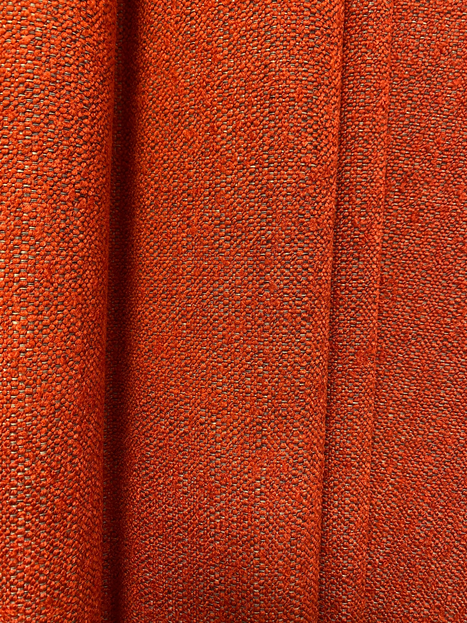 Eco Friendly outlet Antimicrobial Outdoor Stain Mildew Stain Resistant Burnt Red Orange Textured Sling Fabric S132