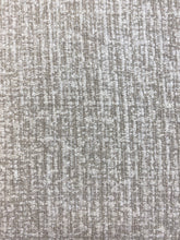 Load image into Gallery viewer, Designer Distressed Taupe Beige Textured MCM Water &amp; Stain Resistant Upholstery Fabric WHS 4380