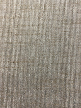 Load image into Gallery viewer, 1.75 Yard Designer Water &amp; Stain Resistant Grey Taupe Textured Chenille Upholstery Fabric WHS 4501