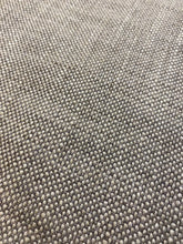 Load image into Gallery viewer, Designer Brown Cream Linen Blend MCM Mid Century Modern Tweed Upholstery Fabric WHS 4494
