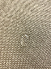 Load image into Gallery viewer, 1.5 Yds Designer Water &amp; Stain Resistant Heavy Duty Ecru Beige Flax Linen MCM Mid Century Modern Upholstery Fabric WHS 4343
