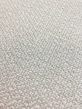 Load image into Gallery viewer, 1.25 Yard of Designer Heavy Duty Linen Blend Cream Nubby Water &amp; Stain Resistant Upholstery Fabric WHS 4336