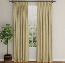 Load image into Gallery viewer, Spanish Made Damask Brocade Mustard Gold White Upholstery Drapery Fabric CF