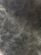 Load image into Gallery viewer, 532 SF Halian Black Distressed Genuine Upholstery Leather WHS 4263