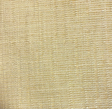Load image into Gallery viewer, Designer Water &amp; Stain Resistant Lemon Yellow Cream Chenille Upholstery Fabric WHS 4330