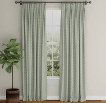 Load image into Gallery viewer, Spanish Made Damask Brocade Seafoam Aqua Grey White Upholstery Drapery Fabric CF