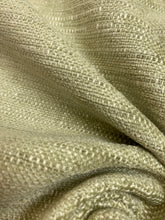 Load image into Gallery viewer, Designer Sage Green Cream Chenille Upholstery Fabric WHS 4522