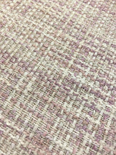 Load image into Gallery viewer, Designer MCM Mid Century Modern Lilac Lavender White Grey Water &amp; Stain Resistant Upholstery Fabric 4259