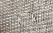 Load image into Gallery viewer, Designer Beige Grey Strie Indoor Outdoor Water &amp; Stain Resistant Upholstery Fabric WHS 4556