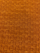 Load image into Gallery viewer, Designer Burnt Orange Tweed Water &amp; Stain Resistant MCM Mid Century Modern Upholstery Fabric WHS 4416