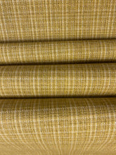 Load image into Gallery viewer, Designer Mustard Gold MCM Mid Century Modern Water &amp; Stain Resistant Upholstery Drapery Fabric WHS 4545