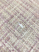 Load image into Gallery viewer, Designer MCM Mid Century Modern Lilac Lavender White Grey Water &amp; Stain Resistant Upholstery Fabric 4259