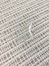Load image into Gallery viewer, Designer Indoor Outdoor Beige Cream Taupe MCM Mid Century Modern Water &amp; Stain Resistant Upholstery Fabric WHS 4379