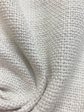 Load image into Gallery viewer, Designer Heavy Duty Cream Rustic Woven MCM Mid Century Modern Upholstery Fabric WHS 4448