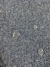 Load image into Gallery viewer, Designer French Blue Grey MCM Mid Century Modern Tweed Water &amp; Stain Resistant Upholstery Fabric WHS 4400