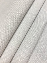 Load image into Gallery viewer, Designer Water &amp; Stain Resistant Indoor Outdoor Grey White Canvas Upholstery Fabric WHS 4346