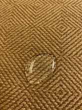 Load image into Gallery viewer, Designer Caramel Brown Diamond Geometric Upholstery Fabric WHS 4331