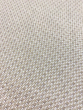 Load image into Gallery viewer, Designer Belgian Linen Tweed MCM Mid Century Modern Taupe Cream Water &amp; Stain Resistant Upholstery Fabric WHS 4414