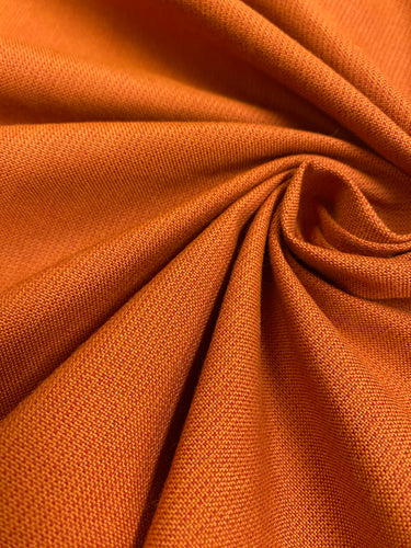 Sunbrella Spectrum Cayenne Water & Stain Resistant Rusty Orange Outdoor Canvas Upholstery Drapery Fabric WHS 4302