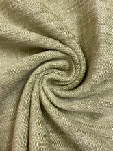 Load image into Gallery viewer, Designer Sage Green Cream Chenille Upholstery Fabric WHS 4522