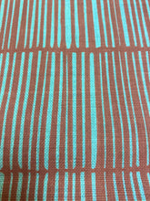 Load image into Gallery viewer, CW Stockwell Cabana Terracotta Orange Belgium Linen Upholstery Drapery Fabric WHS 4252