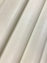 Load image into Gallery viewer, Designer Faux Linen Cream Vegan Faux Leather Upholstery Vinyl / Linen WHS 4383