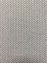 Load image into Gallery viewer, Designer Water &amp; Stain Resistant Beige Black Cream MCM Mid Century Modern Tweed Upholstery Fabric WHS 4395
