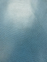 Load image into Gallery viewer, Designer French Blue Ostrich Animal Skin Upholstery Vinyl WHS 4391