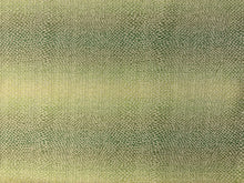 Load image into Gallery viewer, 1.5 Yd Janus et Cie Brock Trout Foliage Indoor Outdoor Water &amp; Stain Resistant Green Ombre Python Reptile Upholstery Drapery Fabric WHS 4307