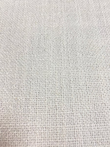 Designer White Woven Textured MCM Mid Century Modern Water & Stain Resistant Upholstery Fabric WHS 4360