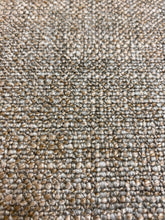 Load image into Gallery viewer, Designer Heavy Duty MCM Mid Century Modern Mocha Brown Taupe Tweed Water &amp; Stain Resistant Upholstery Fabric WHS 4322