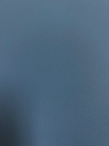 Designer French Blue Indoor Outdoor Marine Faux Leather Upholstery Vinyl WHS 4389