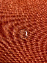 Load image into Gallery viewer, Designer Water &amp; Stain Resistant Tweed Coral Orange MCM Mid Century Modern Upholstery Fabric WHS 4340