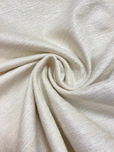 Load image into Gallery viewer, Designer Pearl Beige Velvet Water &amp; Stain Resistant Upholstery Fabric WHS 4399