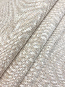 Designer Beige MCM Mid Century Modern Tweed Upholstery Fabric WHS 4347