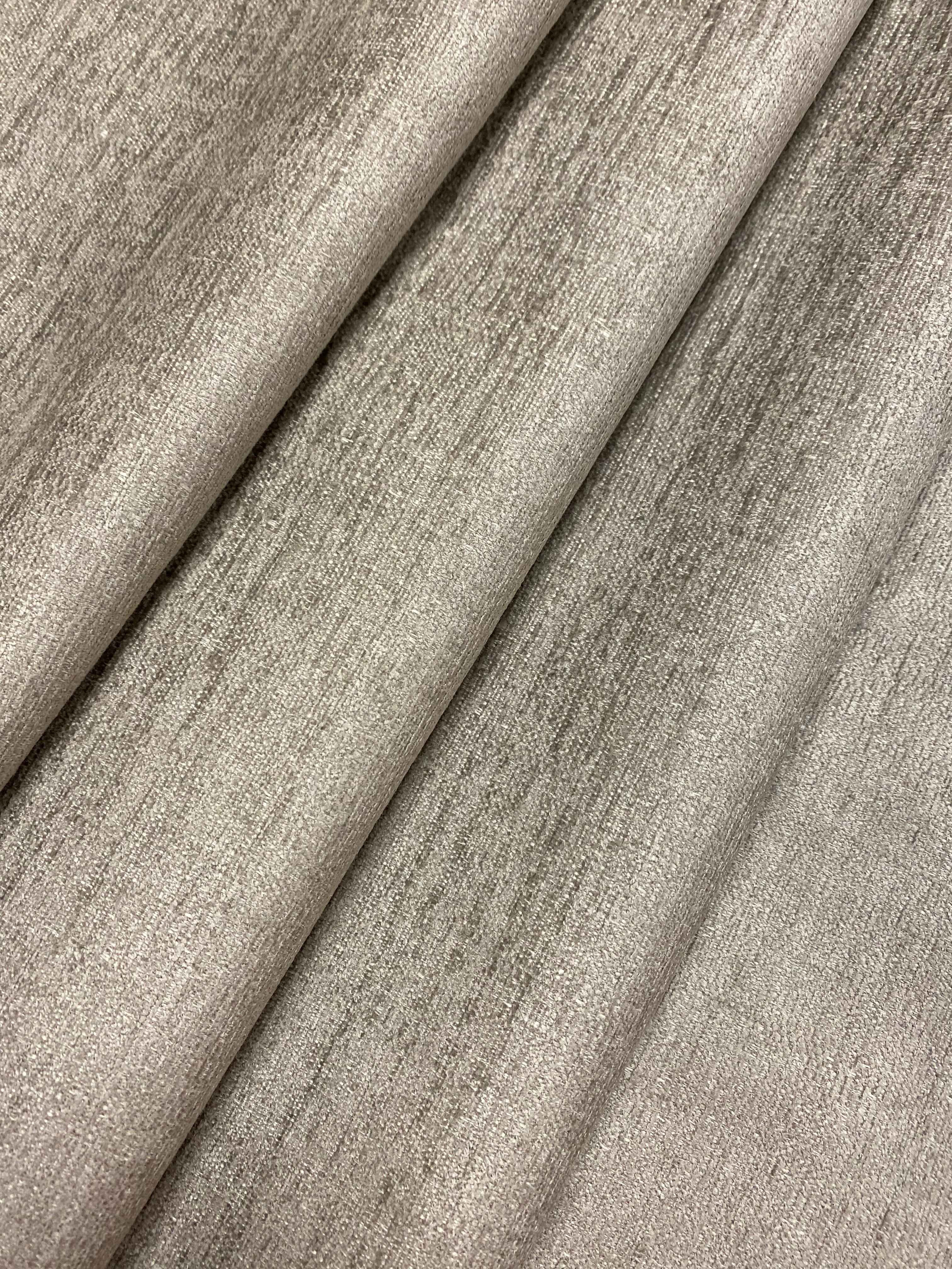 Fabricut Character Chinchilla Taupe Chenille Fabric