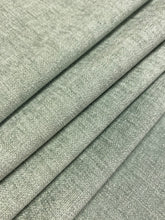 Load image into Gallery viewer, Designer Seafoam Green Water &amp; Stain Resistant Upholstery Fabric WHS 4434